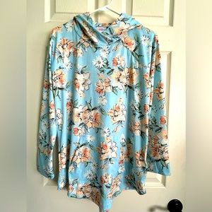 NWT floral LuLaRoe Amber hoodie